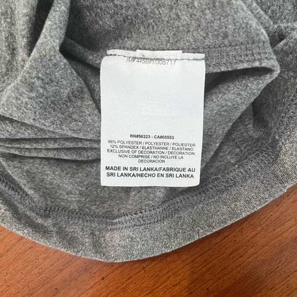 🔥 Nike Pro Hyperwarm Dri-FIT Cinch Neck Top – Size L Gray Long Sleeve ✔️ - Picture 7 of 10